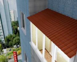 Крыша на балкон: виды различных систем балконных крыш и особенности их обустройства Установка крыши балконные